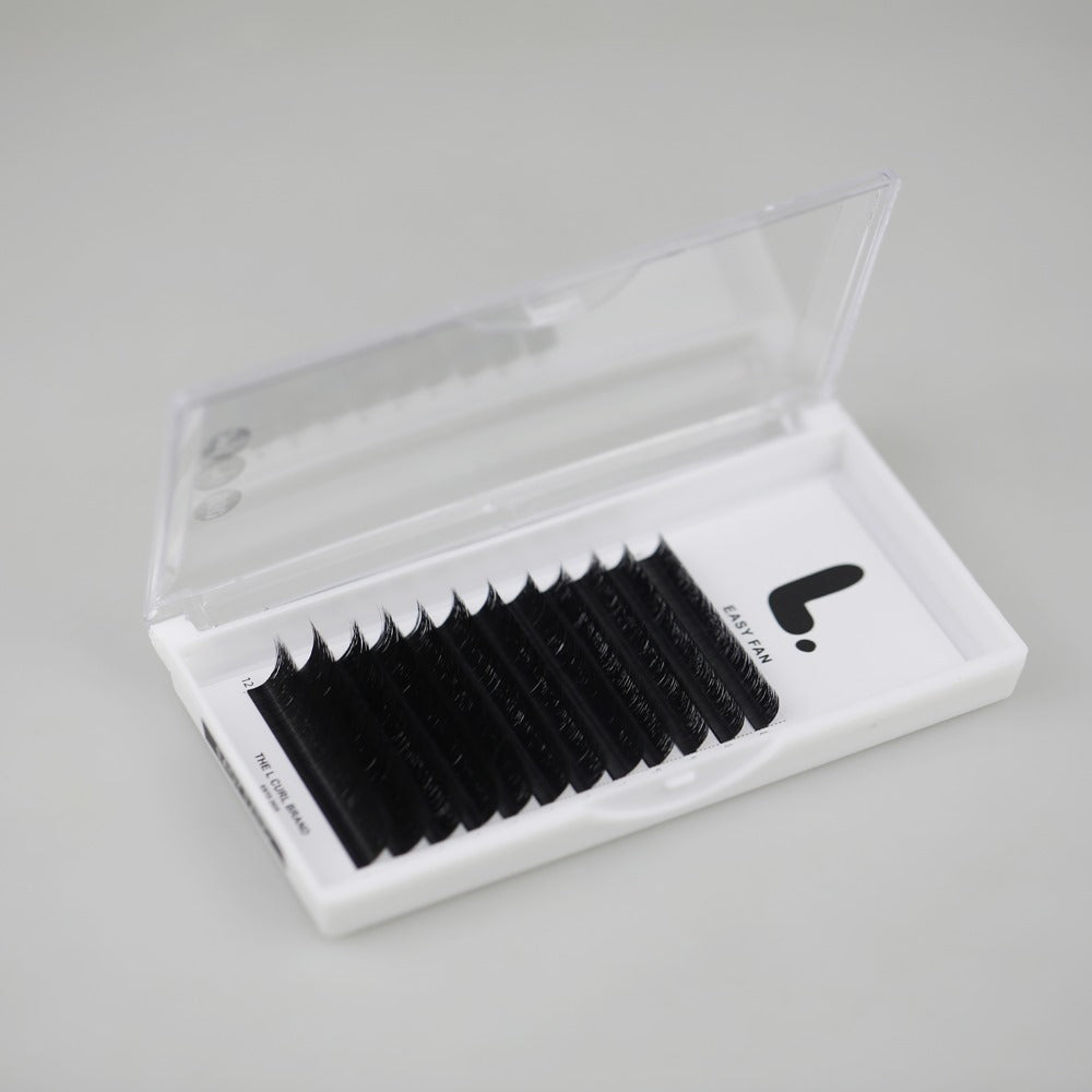 L Curl Lashes - Easy Fan 0.07